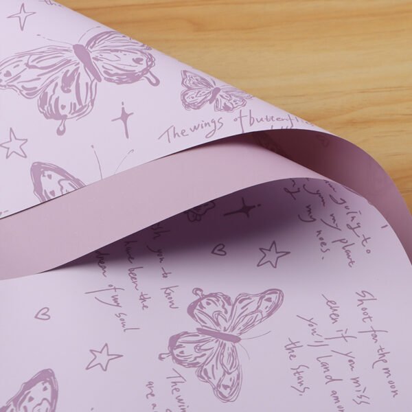 Vintage Butterfly Wrapping Paper