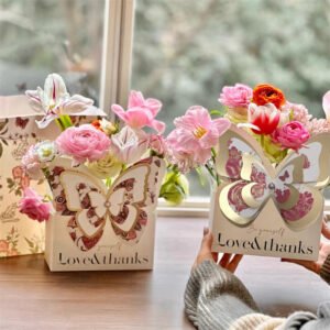 butterfly Style Flower Basket
