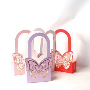 Butterfly Shape Handheld Gift Basket Boxes