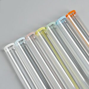 Clear OPP Flower Wrapping Paper with Colorful Edges