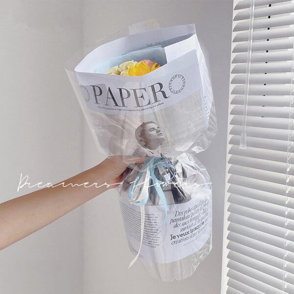 English Newspaper Wrapping Paper