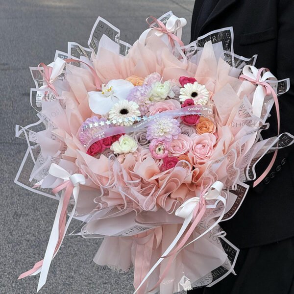 Glass Paper Transparent Cellophane Flower Wraps