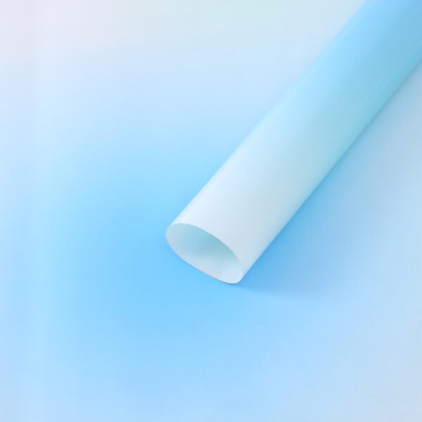 Gradient Fresh Colorful Flower Bouquet Wrapping Paper