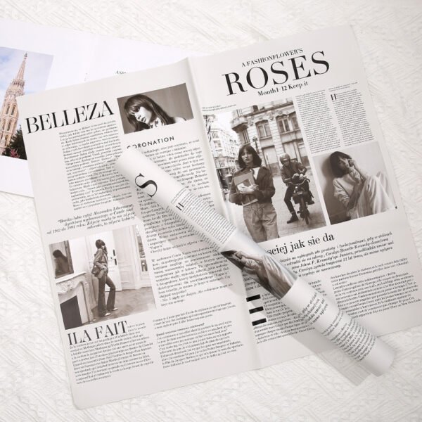 English Newspaper Wrapping Paper