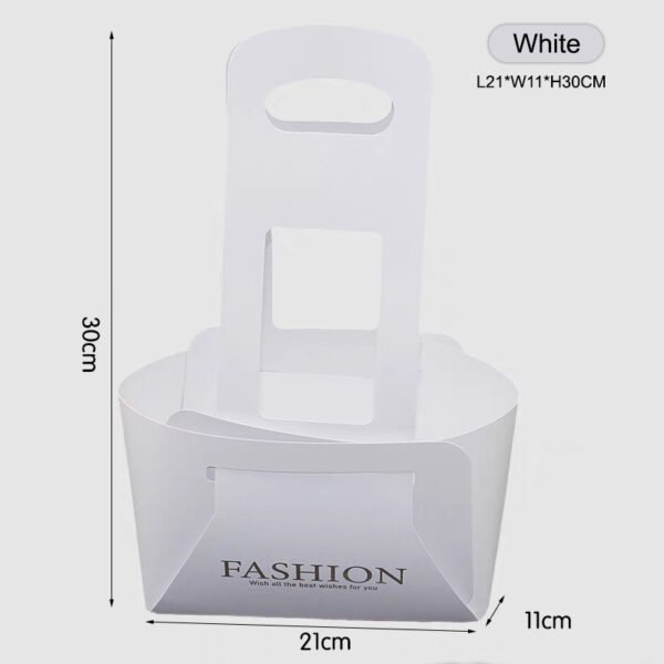Foldable Handheld Bouquet Arrangement Box for Florists - Image 7