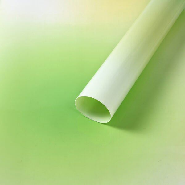 Gradient Fresh Colorful Flower Bouquet Wrapping Paper