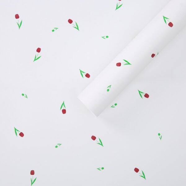 Petal Rain Flower Wrapping Paper