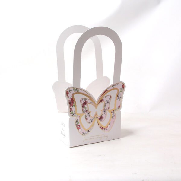 Butterfly Shape Handheld Gift Basket Boxes