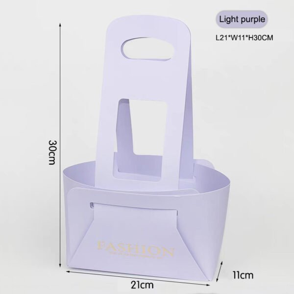 Foldable Handheld Bouquet Arrangement Box for Florists - Image 5