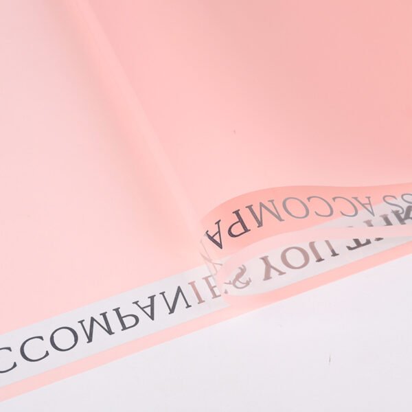 Glass Paper Transparent Cellophane Flower Wraps