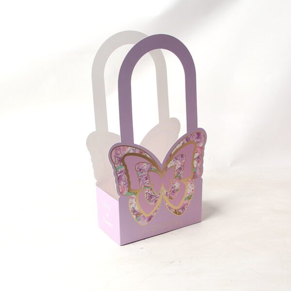 Butterfly Shape Handheld Gift Basket Boxes