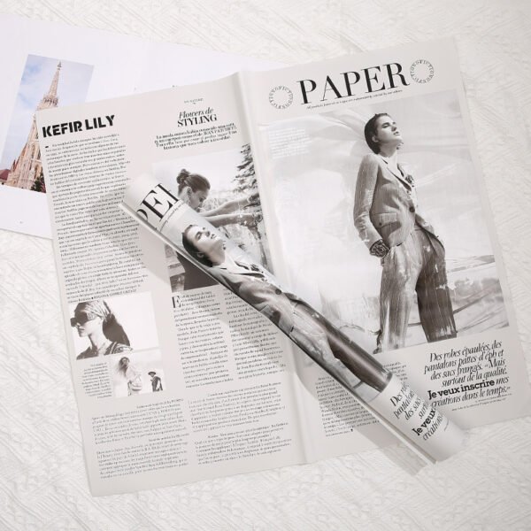 English Newspaper Wrapping Paper