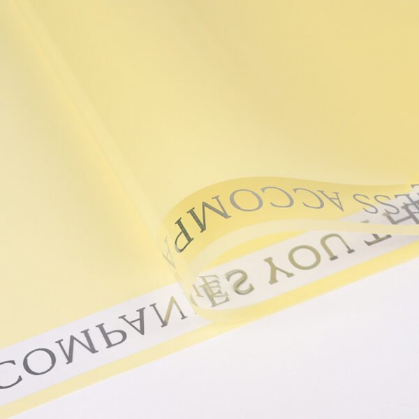 Glass Paper Transparent Cellophane Flower Wraps