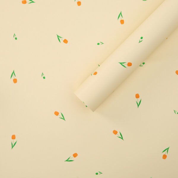 Petal Rain Flower Wrapping Paper