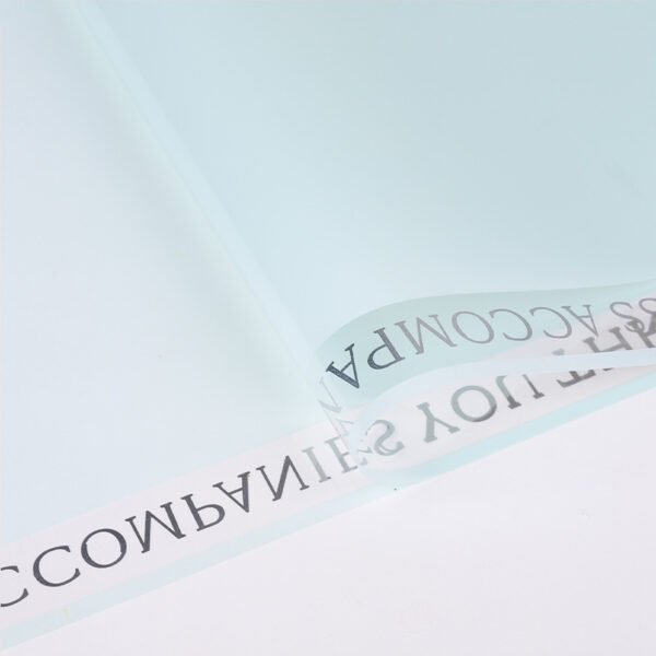 Glass Paper Transparent Cellophane Flower Wraps