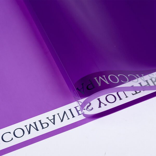 Glass Paper Transparent Cellophane Flower Wraps for Bouquets - Image 5