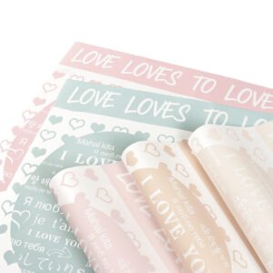 Multilingual I Love You Wrapping Paper