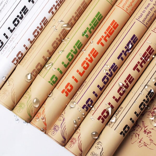 Newspaper Design Gift Packing Paper