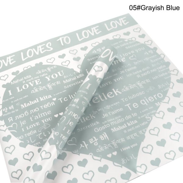 Multilingual I Love You Wrapping Paper