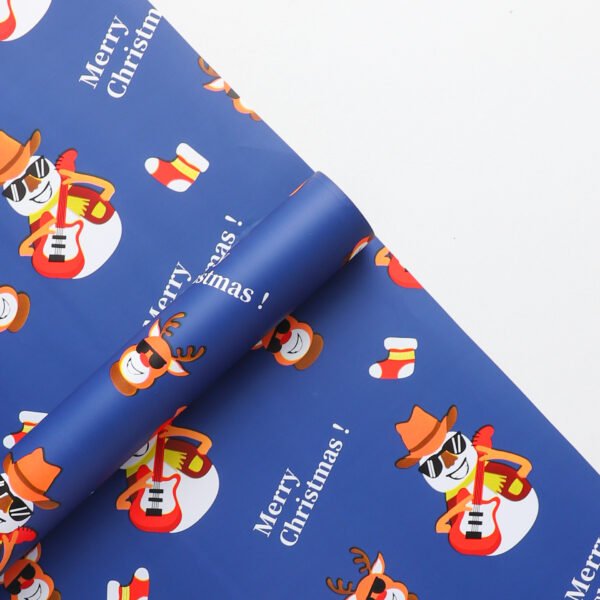 Wholesale Christmas Wrapping Paper Flower Wraps For Gifts - Image 3